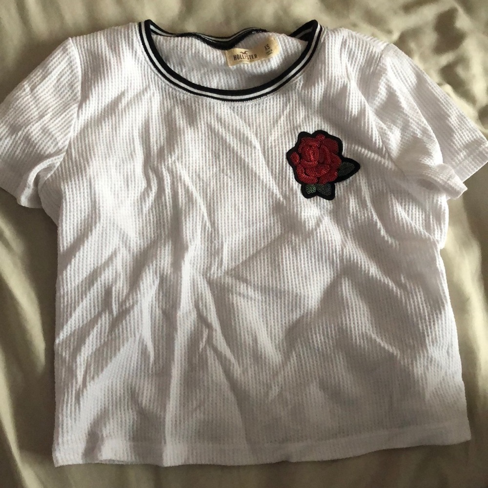 White Hollister shirt